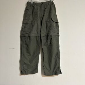 REI Cargo Convertible Nylon Pants Medium Hiking Outdoor Gorpcore Camping